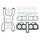 TOPEND set tesnil za motor ATHENA P400485600720