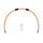 Set cevi za sklopko Venhill POWERHOSEPLUS KAW-11010C-OR (1 cev v kompletu) Orange hoses, chrome fittings