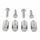 Wheel Stud and Nut Kit All Balls Racing 85-1096