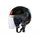 Jet čelada MT Helmets LITE SOLID A1 MATT BLACK M KID