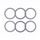 Steel clutch plates kit ATHENA P40240059