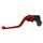 Clutch Lever ACCOSSATO ESC037 fixed CNC-worked aluminium, red