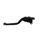 Clutch Lever ACCOSSATO ESS014 fixed CNC-worked aluminium, black