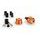 Bar ends PUIG SPEED 21016T oranžna UNIVERSAL M6 13-18mm.