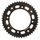 Zadnji verižnik (zobnik) SUPERSPROX STEALTH RST-898:47-BLK črna 47T, 428