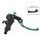 Radial brake master cylinder ACCOSSATO PC014 19 x 20 with folding lever,green