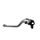 Clutch Lever ACCOSSATO ESD022 fixed CNC-worked aluminium, silver