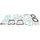 Complete Gasket Kit with Oil Seals WINDEROSA 711333