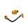 Lever guard in aluminium + left end ACCOSSATO DE004 with black hose and joint right