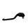 Clutch Lever ACCOSSATO ESM069 fixed CNC-worked aluminium, black