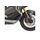 Front fender extension PUIG 21165N črna