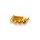 Screws PUIG ANODIZED 0610G yellow M5 x 25mm (6pcs)