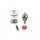Front fork piston kit K-TECH ORVS 117-600-023-004