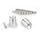 Bar ends PUIG SPORT 21029P srebrna