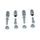 Wheel Nut Kit All Balls Racing 85-1127 spredaj