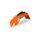 Prednji blatnik POLISPORT 8571500001 orange KTM