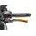 Clutch lever without adapter PUIG 29ONR raztegljiva poklopna (extendable folding) gold/red