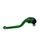Clutch Lever ACCOSSATO ESM069 fixed CNC-worked aluminium, green