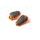 Footpegs without adapters PUIG TRAIL 7319T oranžna with rubber