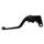 Clutch Lever ACCOSSATO ESY688H fixed CNC-worked aluminium, black