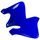 Radiator scoops POLISPORT 8410100009 (par) blue Yam 98