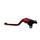 Clutch Lever ACCOSSATO ESC777 fixed CNC-worked aluminium, red