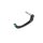 Lever guard ACCOSSATO "Ultra-Light" DE012 with green eyelet and insert left, carbon