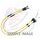 Throttle cables (pair) Venhill Y01-4-065-YE featherlight yellow