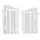Radiator louvers POLISPORT 8455800003 bela