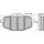 Zavorne obloge RMS 225101430 spredaj Not homologated organic