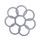 Steel clutch plates kit ATHENA P40240057