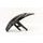 Zadnji blatnik PUIG 7682C with support carbon look