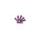 Screws PUIG ANODIZED 0147L violet M5 x 20mm (6pcs)