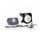 Windshield PUIG SEMI-FAIRING 9554F matt black dark smoke
