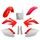 Set plastik POLISPORT 91521 OEM Color