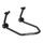 Universal front stand LV8 E600LC.BK with front cone cursors črna