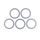 Steel clutch plates kit ATHENA P40240011