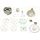 Cilinder kit ATHENA 071500 Big Bore (with Head) d 47,6 mm, 70 cc, pin d 12 mm