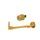Lever guard in aluminium + right end ACCOSSATO DE005 with gold hose and joint levi