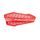Handguard POLISPORT MX FORCE 8308700007 with universal handlebar mounting kit Red CR04