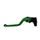 Clutch Lever ACCOSSATO EST955 fixed CNC-worked aluminium, green
