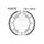 Brake shoe set EBC H307G grooved