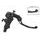 Radial brake master cylinder ACCOSSATO PC011 19 x 19 with folding lever,black