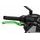 Brake lever without adapter PUIG 4.0 4120VR dolga (long) green/red
