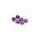 Nuts PUIG ANODIZED 0832L violet M8 (6pcs)