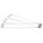 Kit 3 sliding rails ARIETE 12967-RC for riding crows roll-off