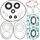 Complete Gasket Kit with Oil Seals WINDEROSA 711292