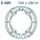 Brake shoe set EBC S629G grooved