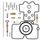 Carburetor Rebuild Kit All Balls Racing 26-1472