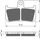 Zavorne obloge GOLDFREN 246 S33 STREET FRONT (1 set = 2pcs small, 2pcs large)